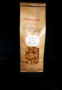 Flocons d&rsquo;avoine Crunchy au miel