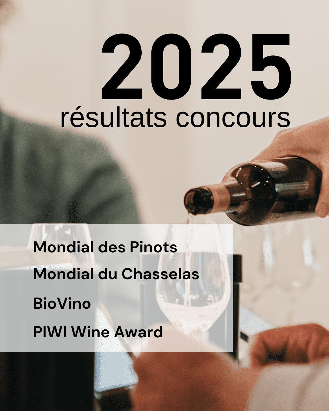 Résultats concours