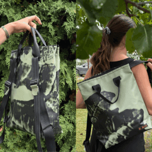 Recycled tarpaulin backpack - Unfiltered