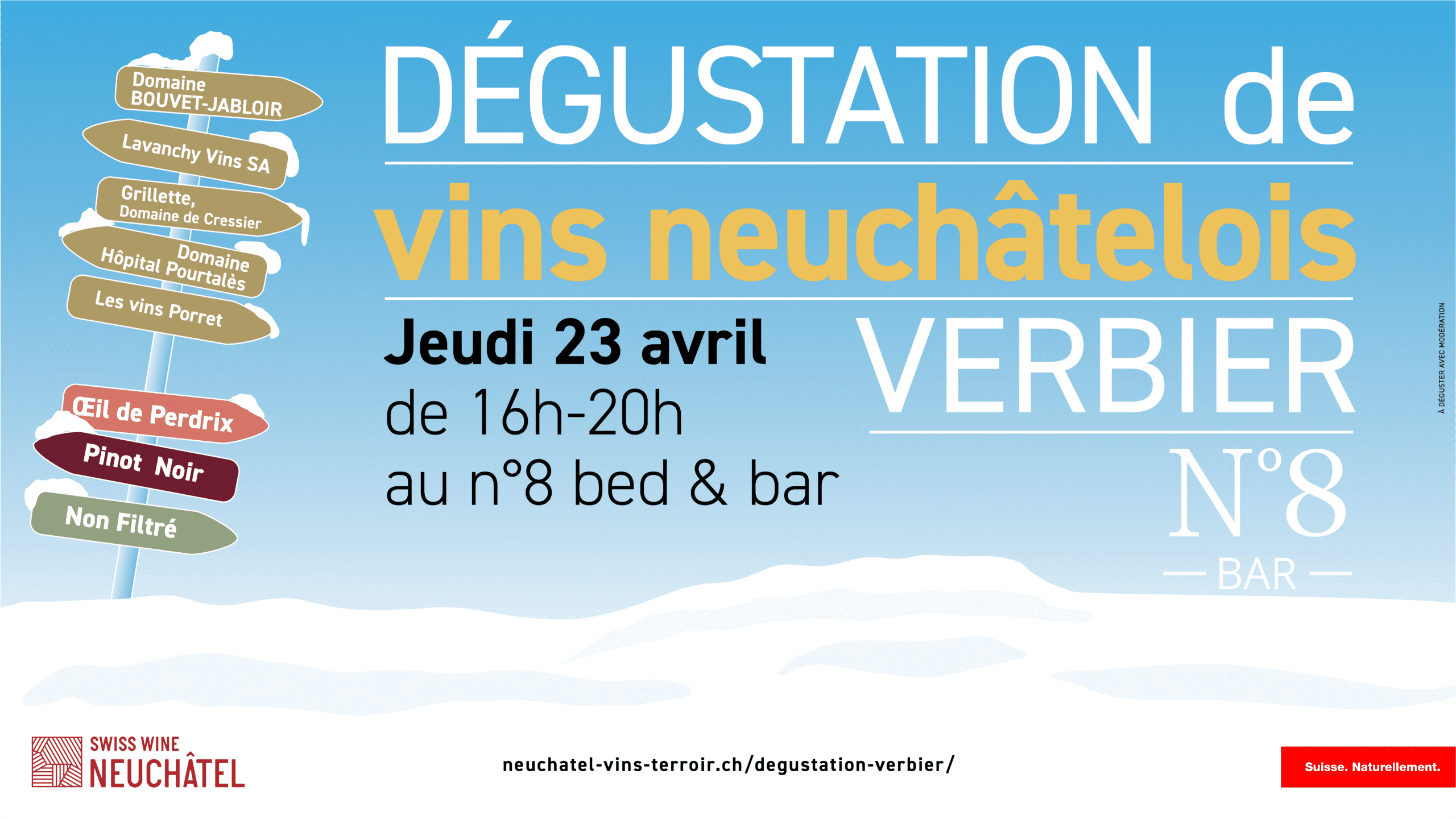 Dégustation Verbier 2026