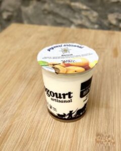 yogourt abricot bi-couche