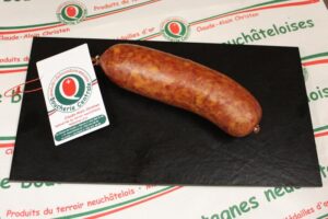 Saucisson neuchâtelois IGP