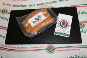 Saucisse Neuch à l&rsquo;Absinthe