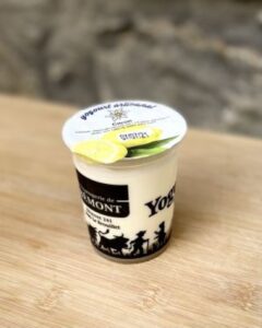 yogourt citron bi-couche